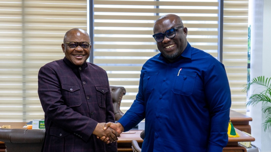 UNIMAC MANAGEMENT PAYS COURTESY CALL ON FWSC CHIEF EXECUTIVE